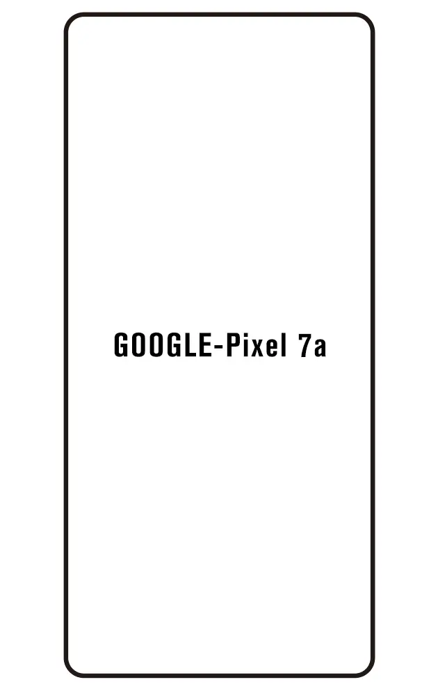 Google Pixel 7a Přední Hydrogel ochranná fólie