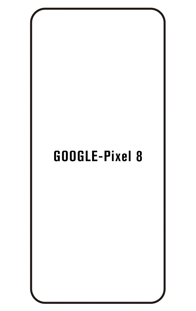 Google Pixel 8 Přední Hydrogel ochranná fólie