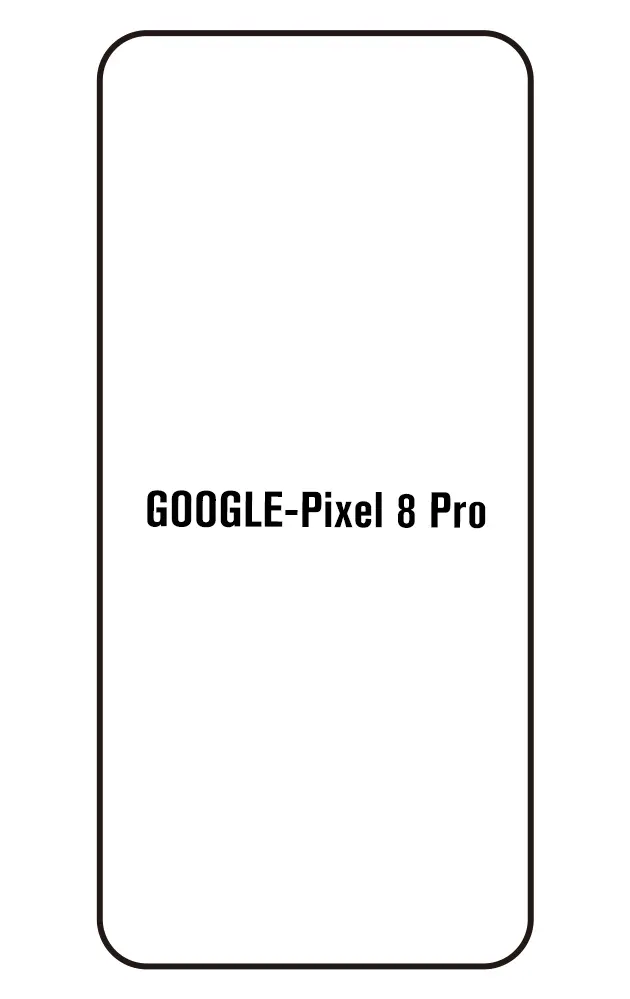 Google Pixel 8 Pro Přední Hydrogel ochranná fólie
