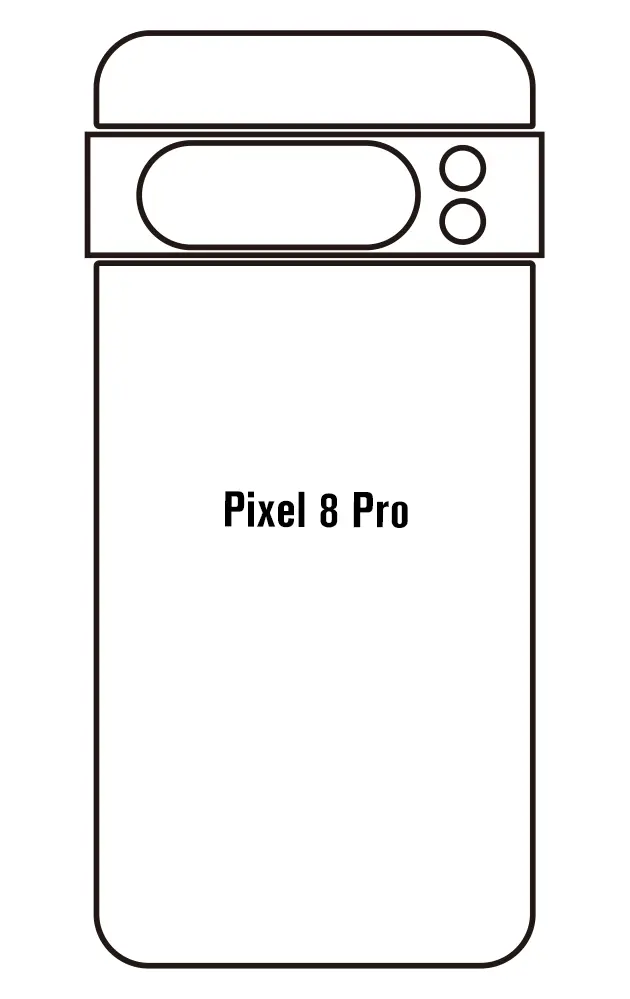 Google Pixel 8 Pro Zadní Hydrogel ochranná fólie