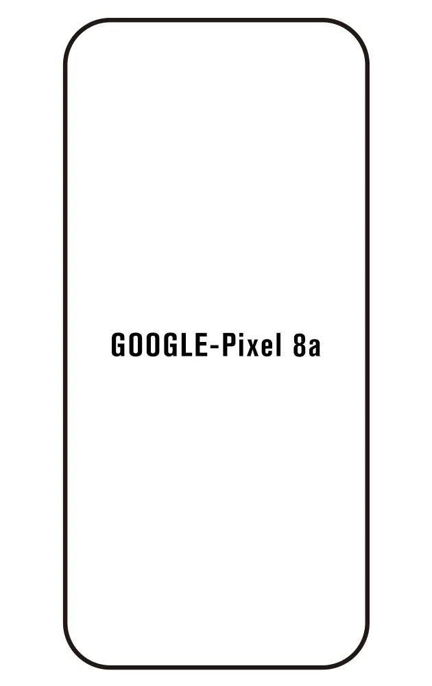 Google Pixel 8a Přední Hydrogel ochranná fólie