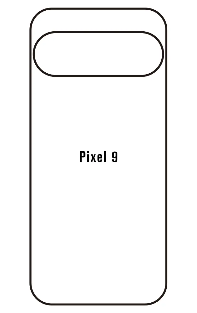 Google Pixel 9 Zadní Hydrogel ochranná fólie
