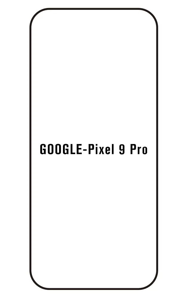 Google Pixel 9 Pro Přední Hydrogel ochranná fólie