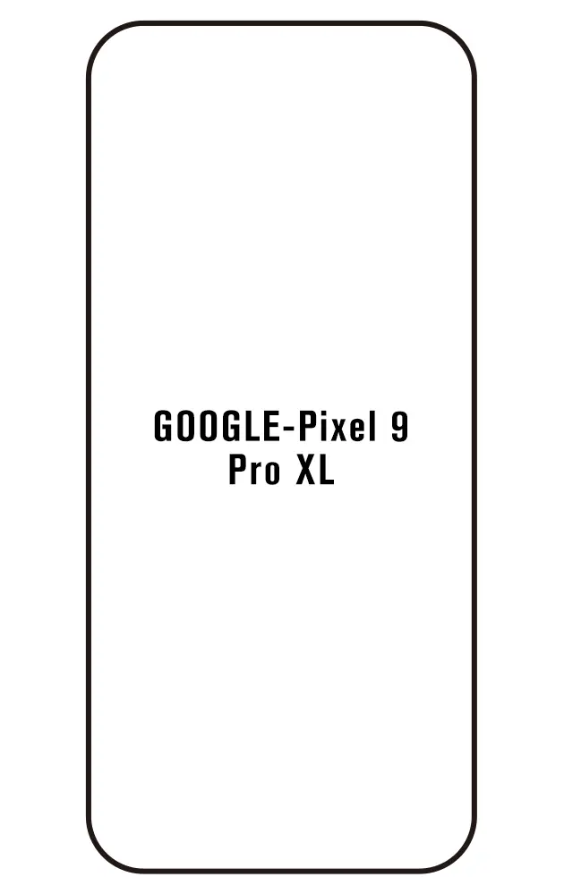 Google Pixel 9 Pro XL Přední Hydrogel ochranná fólie