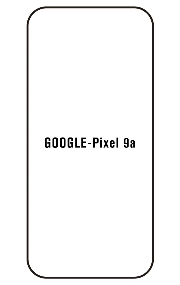 Google Pixel 9a Přední Hydrogel ochranná fólie