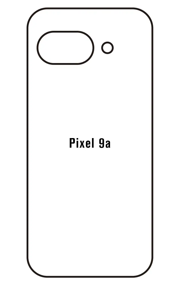 Google Pixel 9a Zadní Hydrogel ochranná fólie