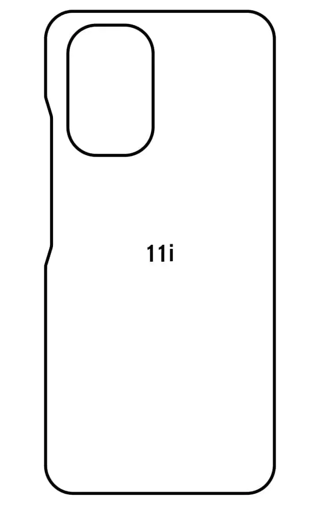 Xiaomi Mi 11i Zadní Hydrogel ochranná fólie