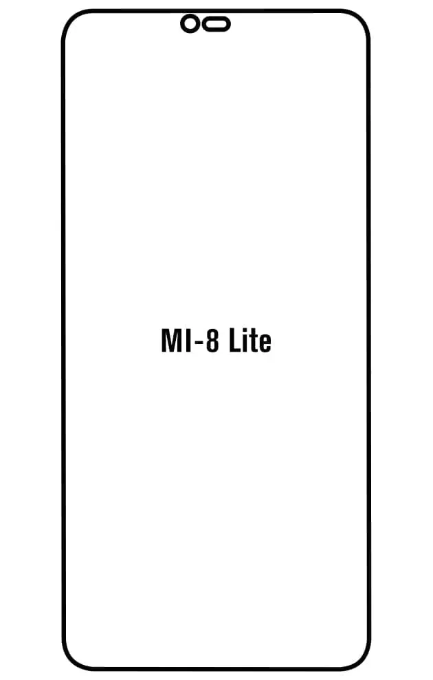 Xiaomi Mi 8 Lite Přední Hydrogel ochranná fólie