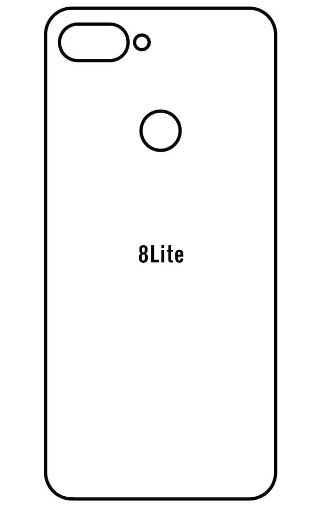 Xiaomi Mi 8 Lite Zadní Hydrogel ochranná fólie