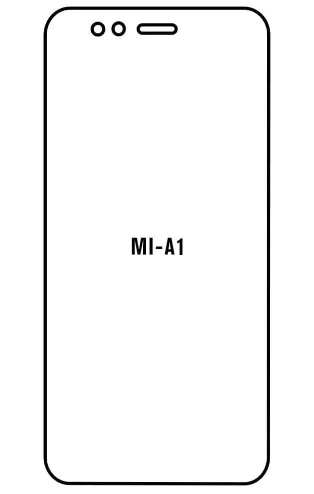 Xiaomi Mi A1 Přední Hydrogel ochranná fólie
