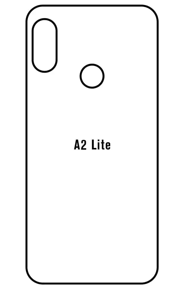 Xiaomi Mi A2 Lite Zadní Hydrogel ochranná fólie