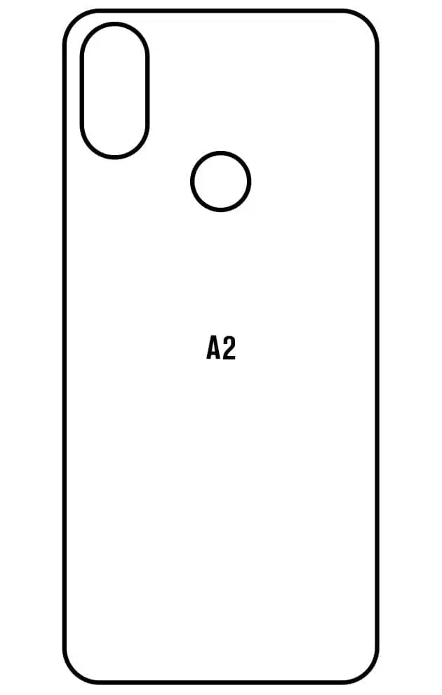 Xiaomi Mi A2 Zadní Hydrogel ochranná fólie