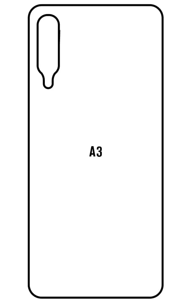 Xiaomi Mi A3 Zadní Hydrogel ochranná fólie