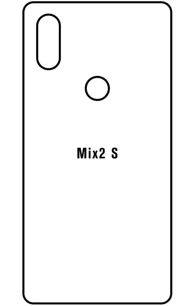 Xiaomi Mi Mix 2S Zadní Hydrogel ochranná fólie