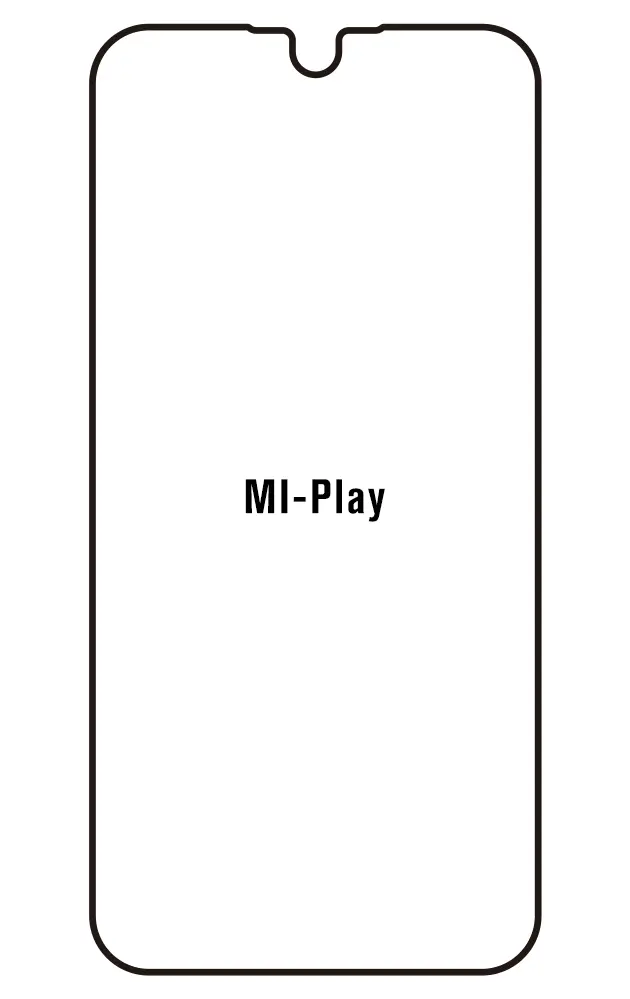Xiaomi Mi Play Přední Hydrogel ochranná fólie