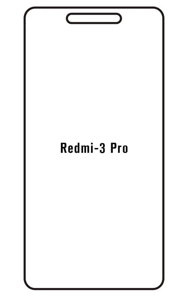 Xiaomi Redmi 3 Pro Přední Hydrogel ochranná fólie