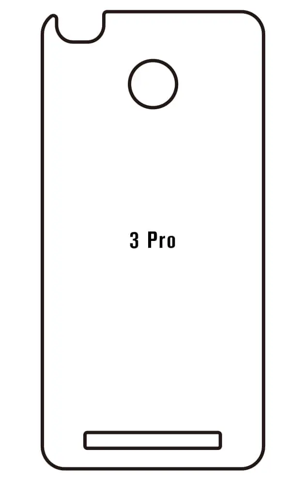 Xiaomi Redmi 3 Pro Zadní Hydrogel ochranná fólie