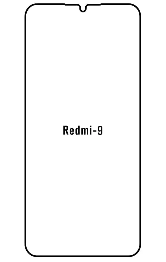 Xiaomi Redmi 9 Přední Hydrogel ochranná fólie