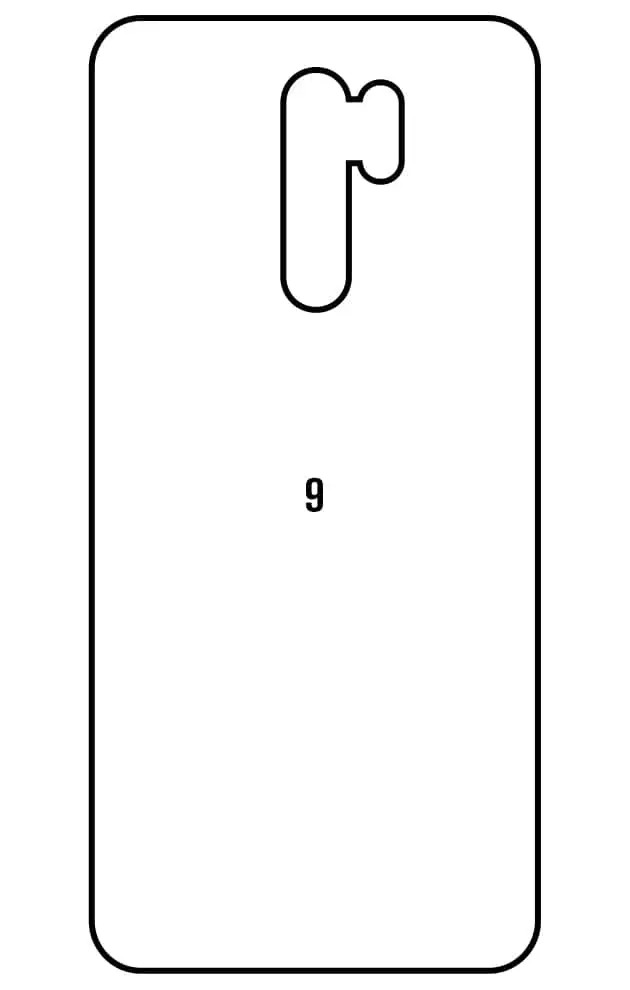 Xiaomi Redmi 9 Zadní Hydrogel ochranná fólie