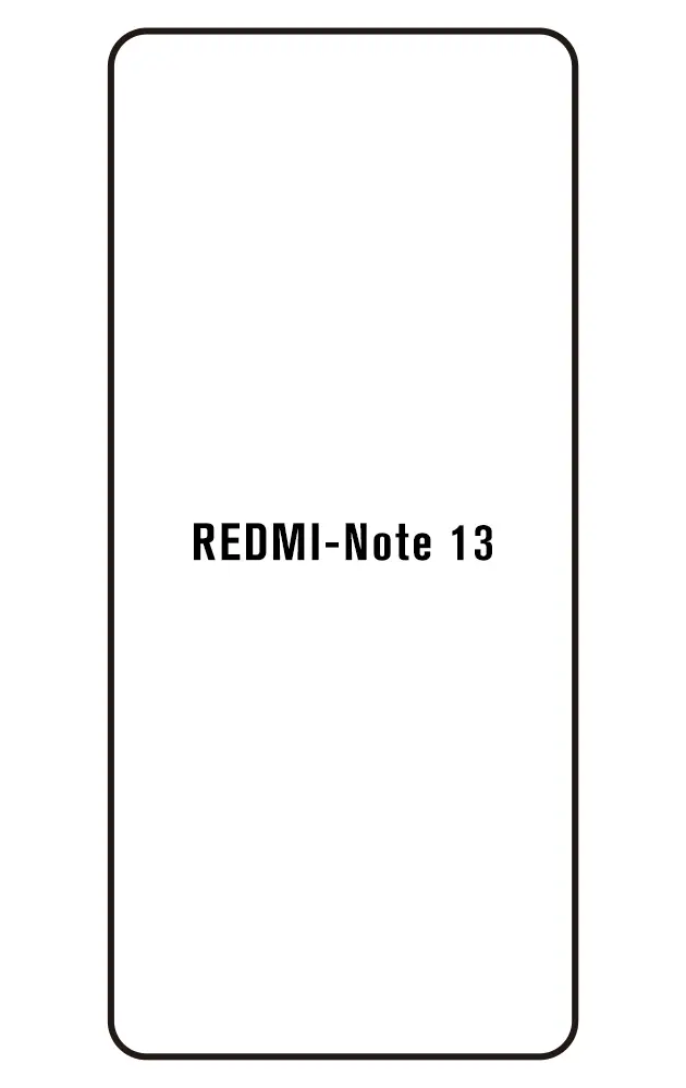 Xiaomi Redmi Note 13 Přední Hydrogel ochranná fólie