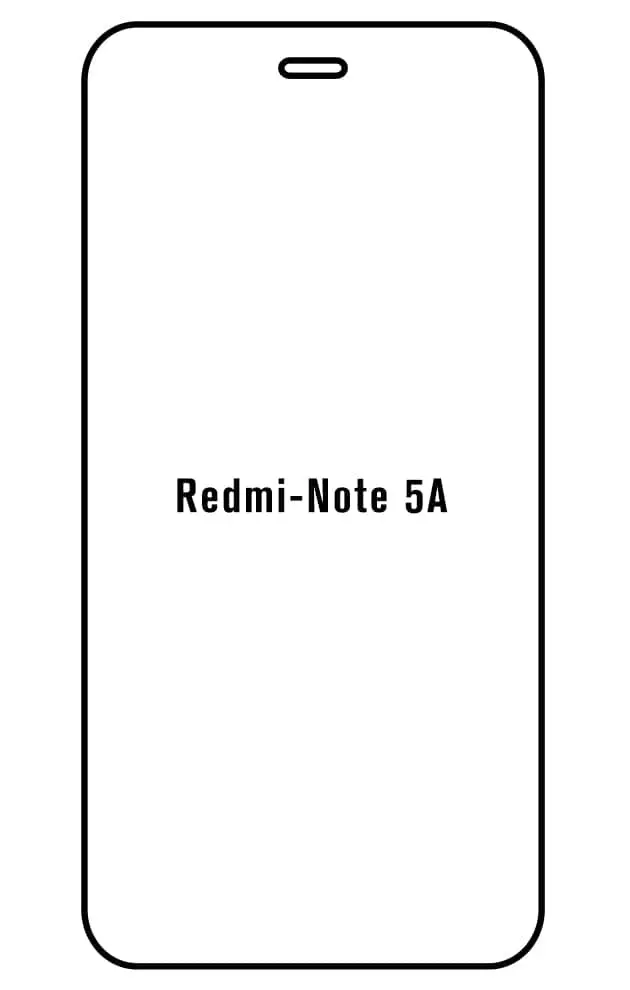Xiaomi Redmi Note 5A Přední Hydrogel ochranná fólie