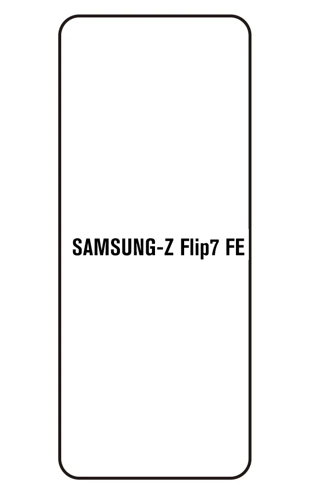 Samsung Z Flip7 FE Přední Hydrogel ochranná fólie