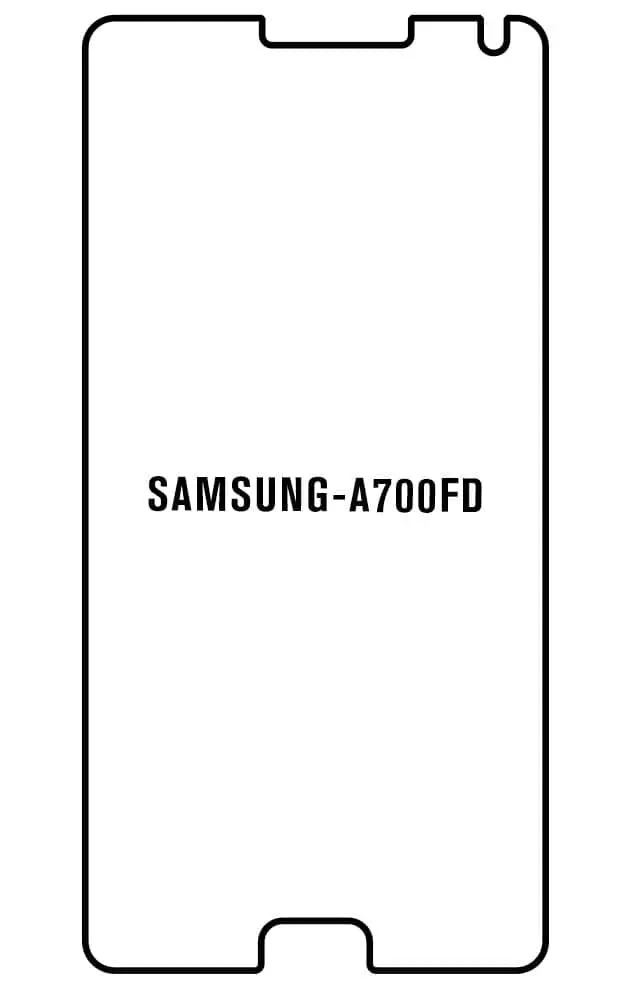 Samsung A7 2015 Přední Hydrogel ochranná fólie