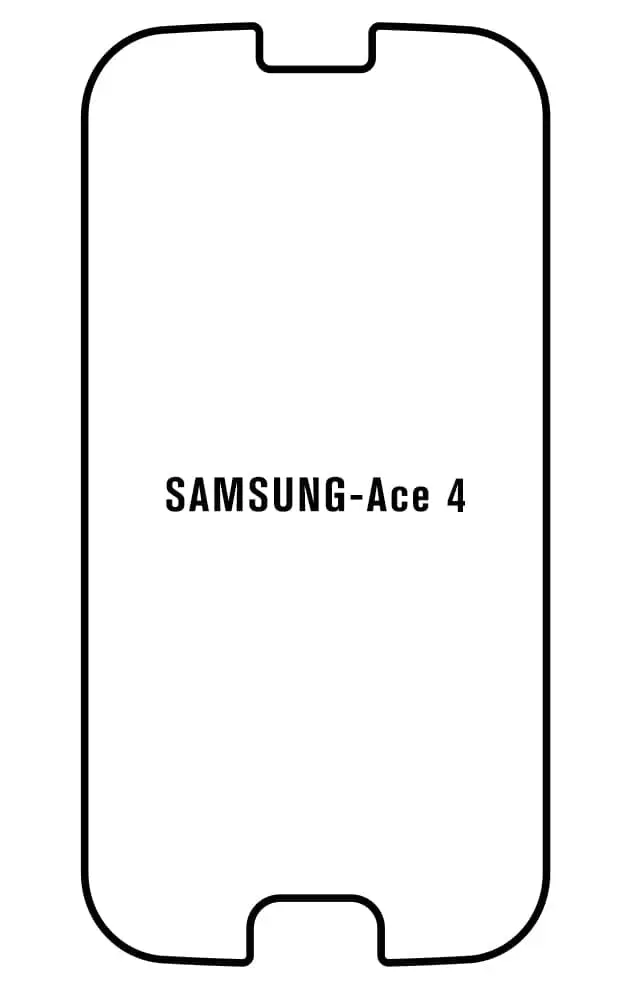 Samsung Ace 4 Přední Hydrogel ochranná fólie