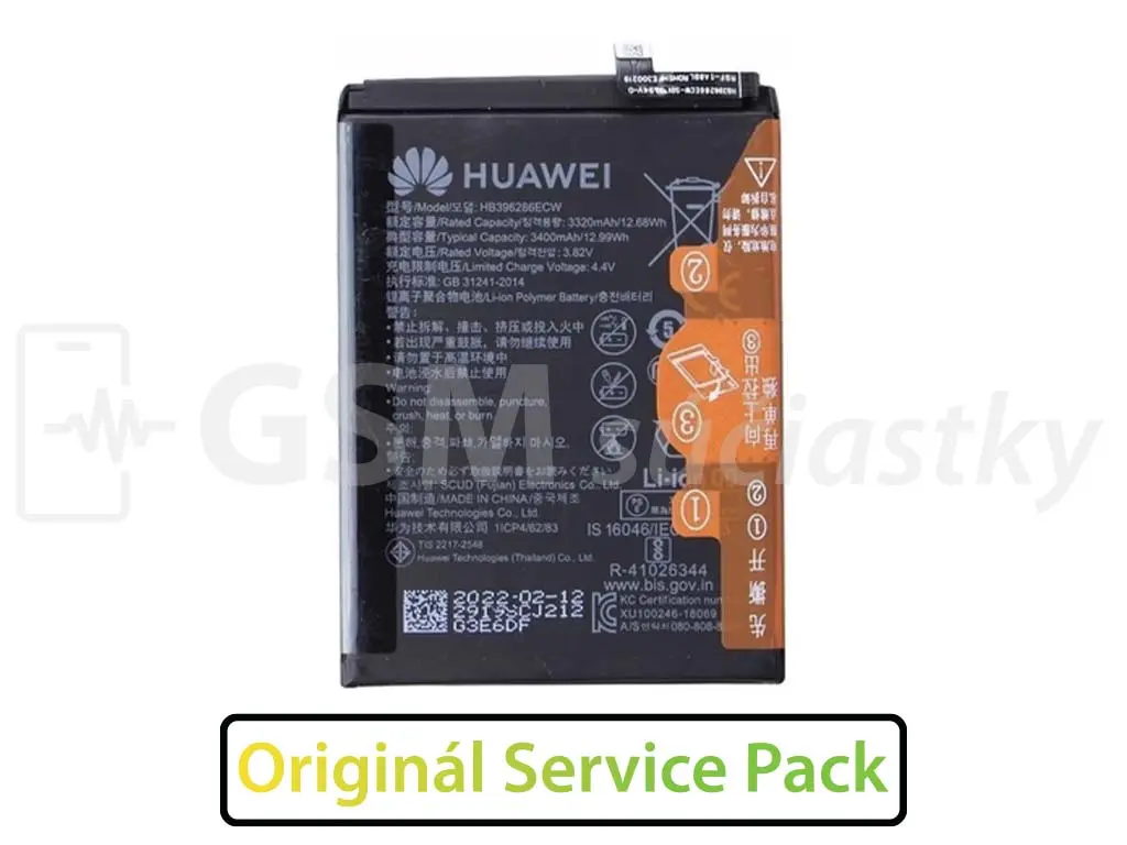 Baterie Huawei P Smart 2019, Honor 10 Lite HB396286ECW Originál