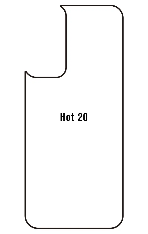 Infinix Hot 20 5G Zadní Hydrogel ochranná fólie