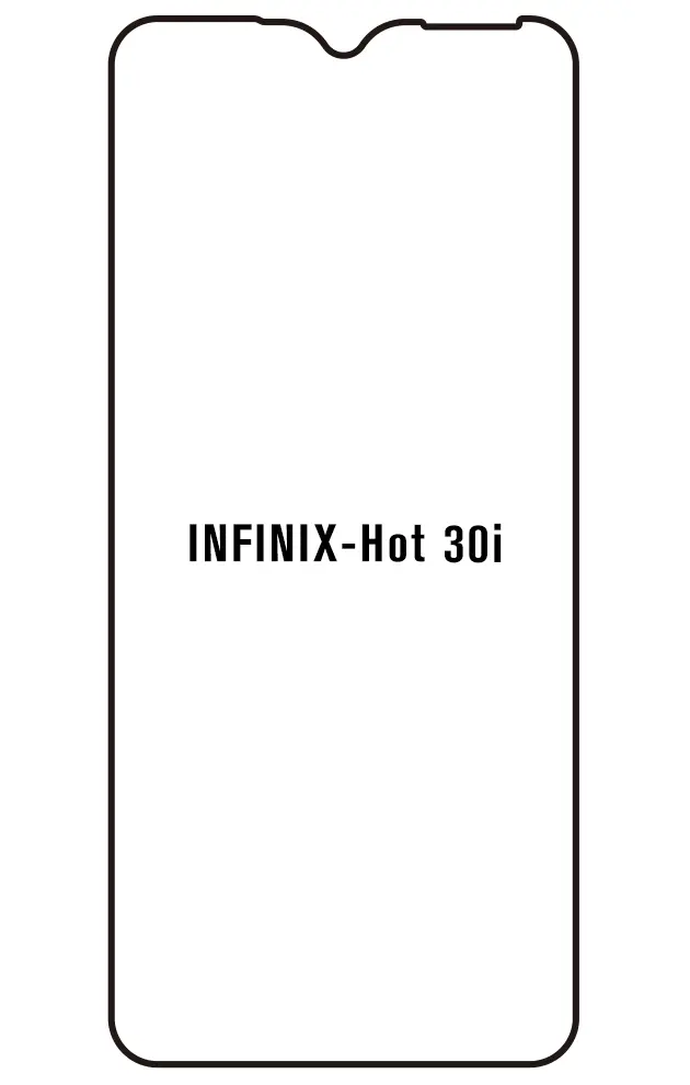 Infinix Hot 30i Přední Hydrogel ochranná fólie