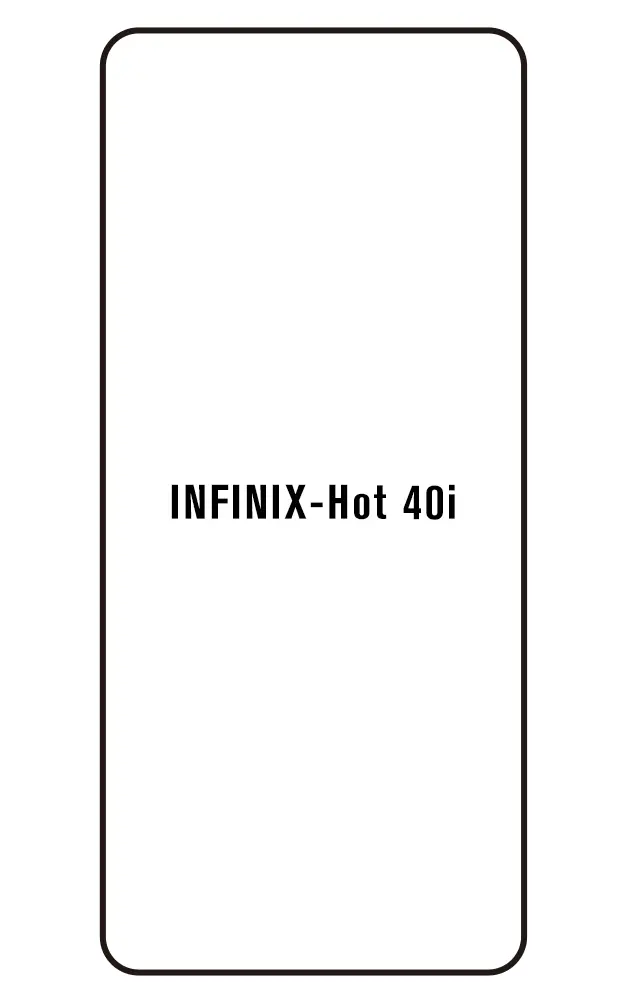 Infinix Hot 40i Přední Hydrogel ochranná fólie