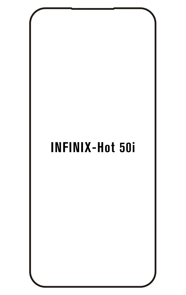 Infinix Hot 50i Přední Hydrogel ochranná fólie