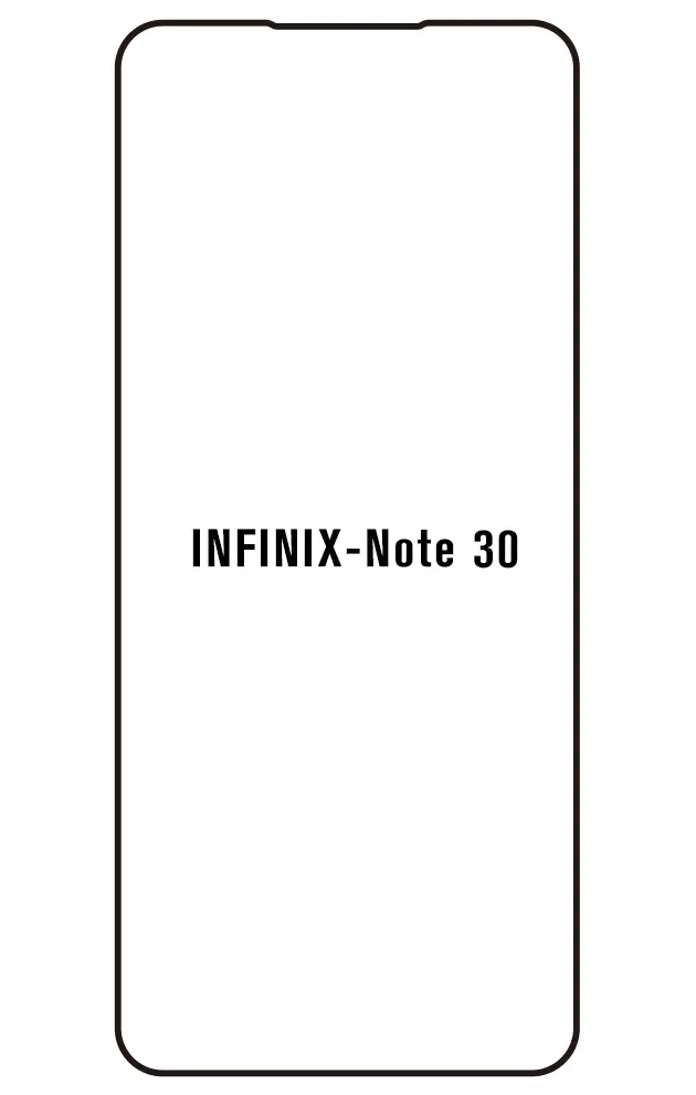 Infinix Note 30 5G Přední Hydrogel ochranná fólie