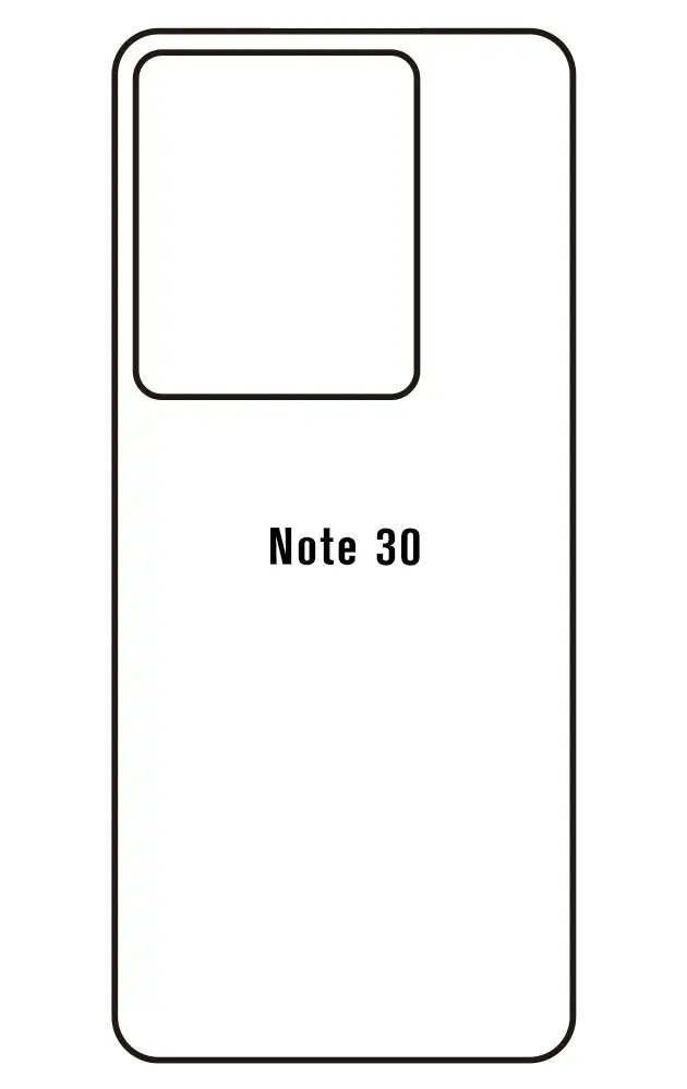 Infinix Note 30 5G Zadní Hydrogel ochranná fólie