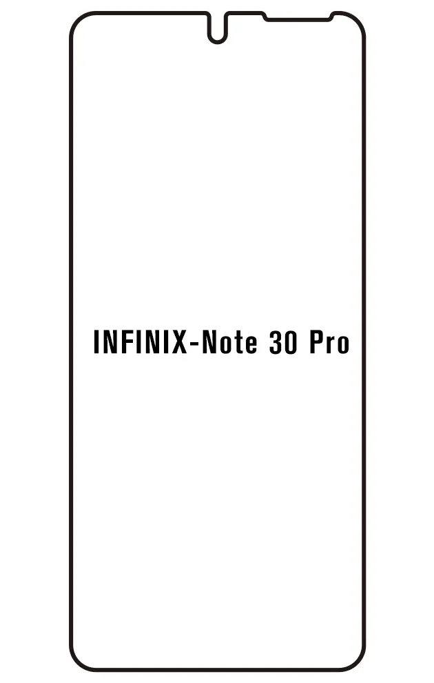 Infinix Note 30 Pro Přední Hydrogel ochranná fólie