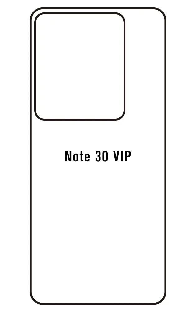 Infinix Note 30 VIP Zadní Hydrogel ochranná fólie