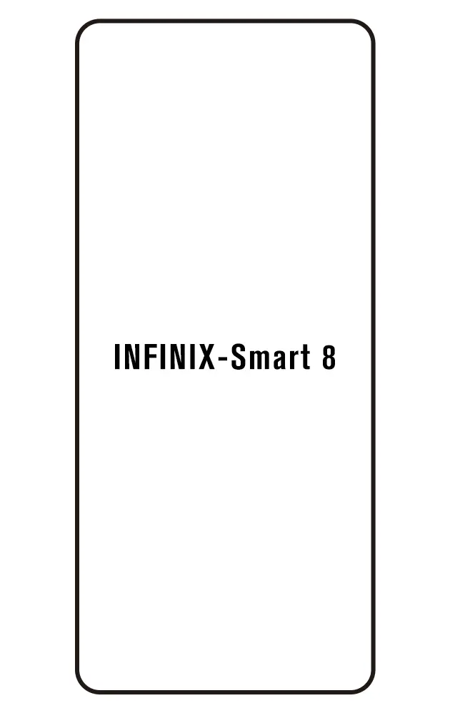 Infinix Smart 8 Přední Hydrogel ochranná fólie