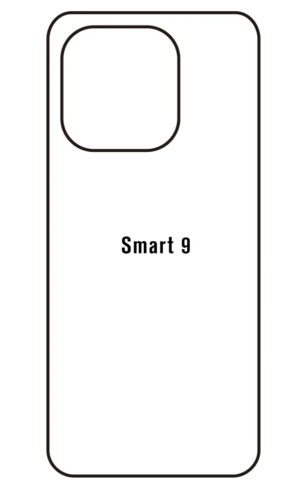 Infinix Smart 9 Zadní Hydrogel ochranná fólie
