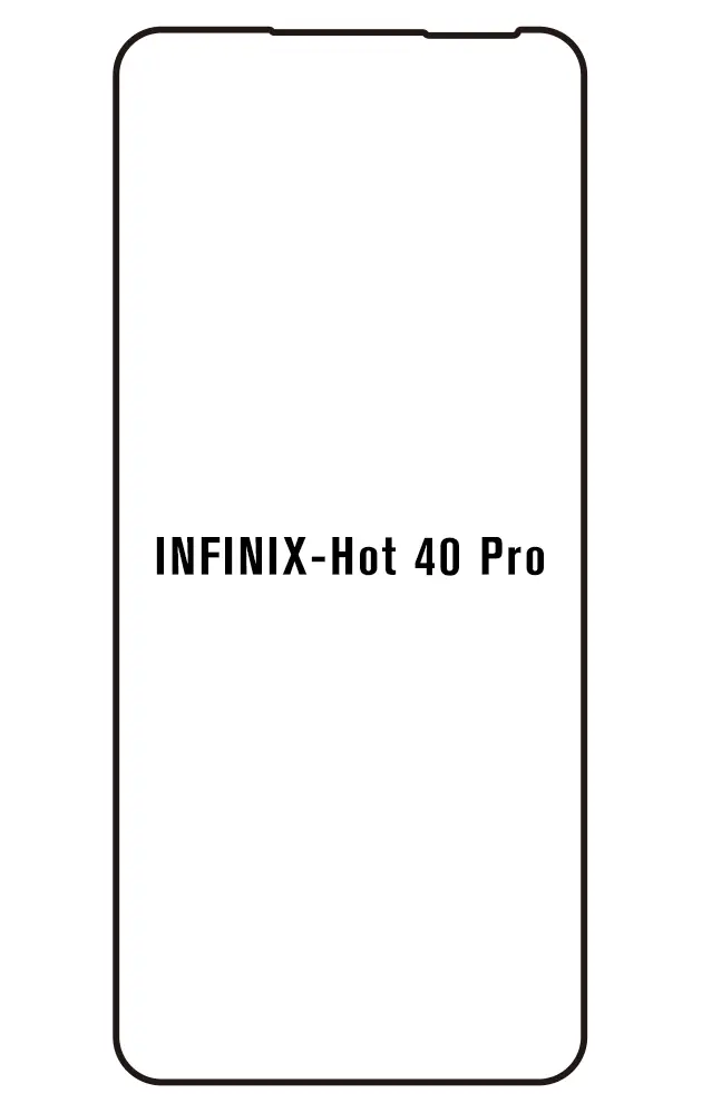 Infinix Hot 40 Pro Přední Hydrogel ochranná fólie