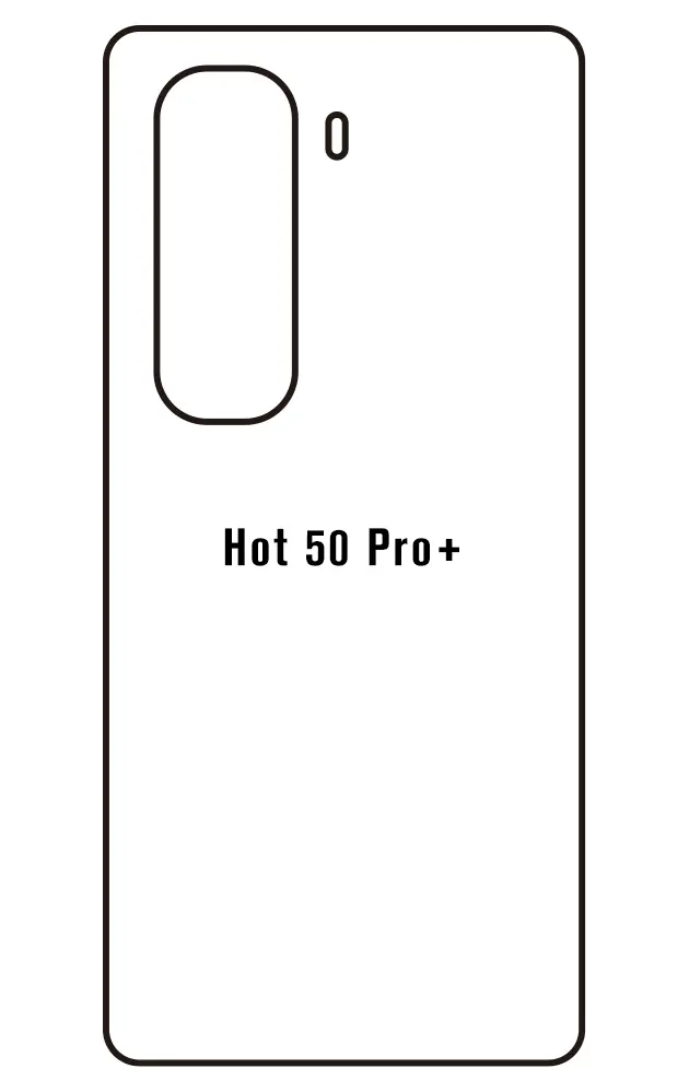 Infinix Hot 50 Pro+ 4G Zadní Hydrogel ochranná fólie