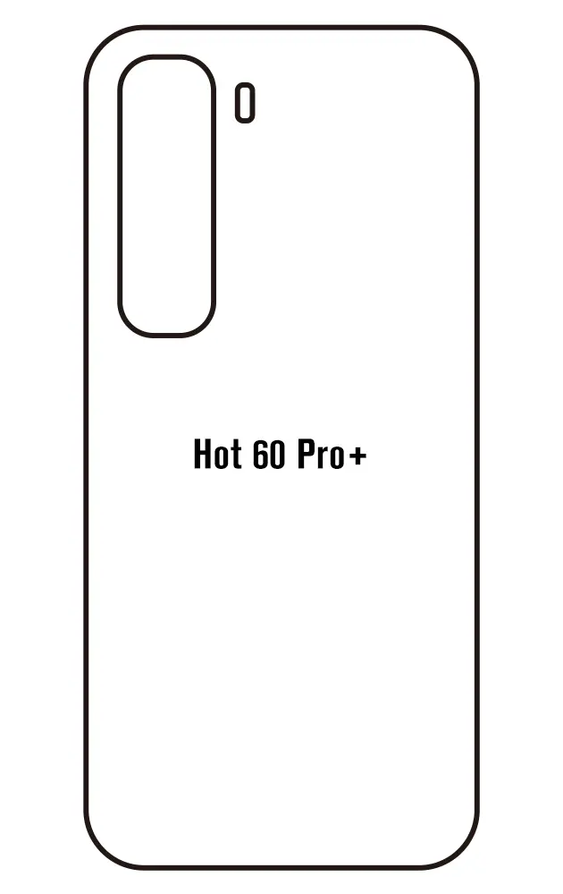 Infinix Hot 60 Pro+ Zadní Hydrogel ochranná fólie