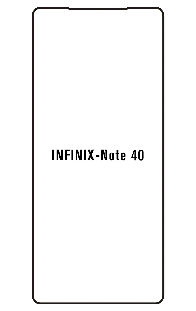 Infinix Note 40 Přední Hydrogel ochranná fólie