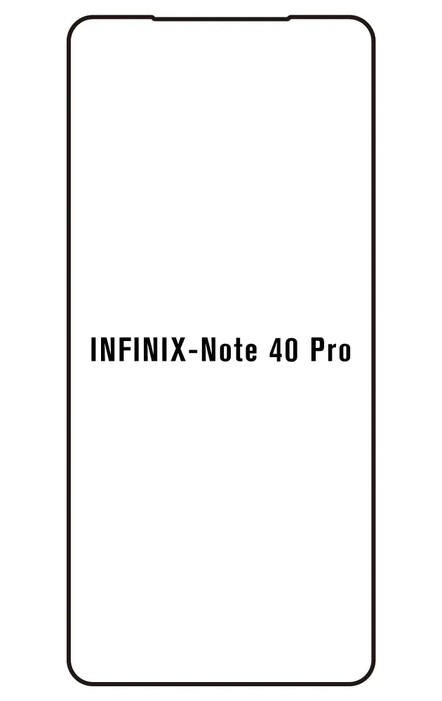 Infinix Note 40 Pro Přední Hydrogel ochranná fólie