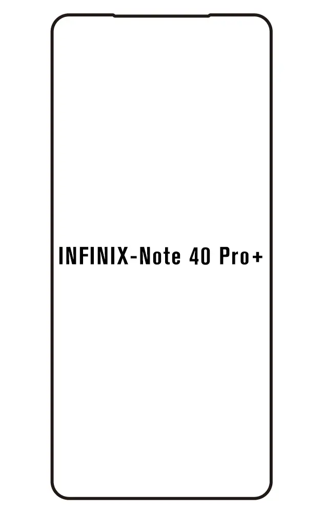 Infinix Note 40 Pro+ Přední Hydrogel ochranná fólie