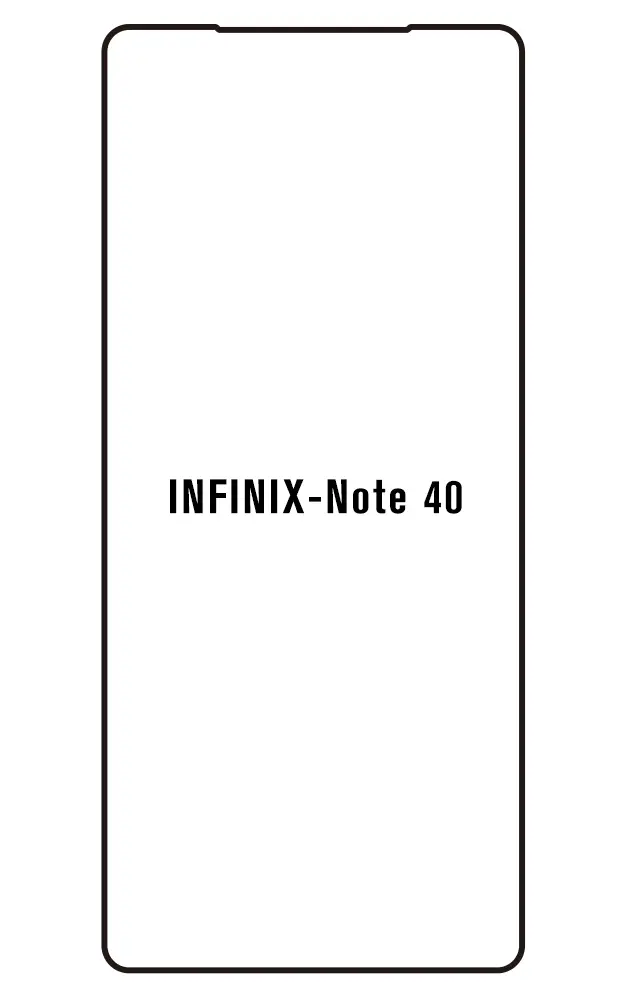 Infinix Note 40 5G Přední Hydrogel ochranná fólie