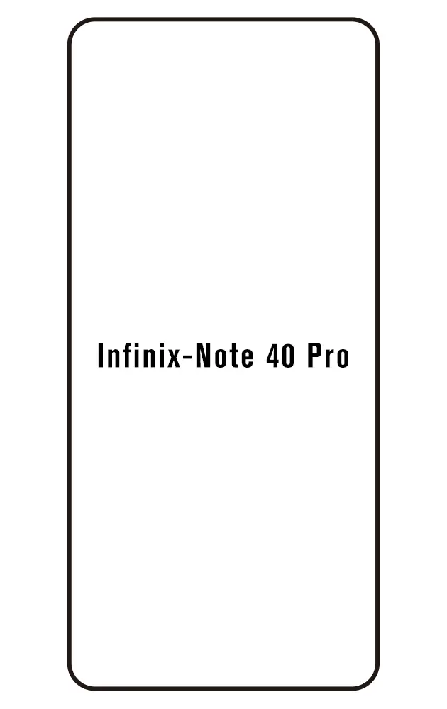 Infinix Note 40 Pro 5G Přední Hydrogel ochranná fólie
