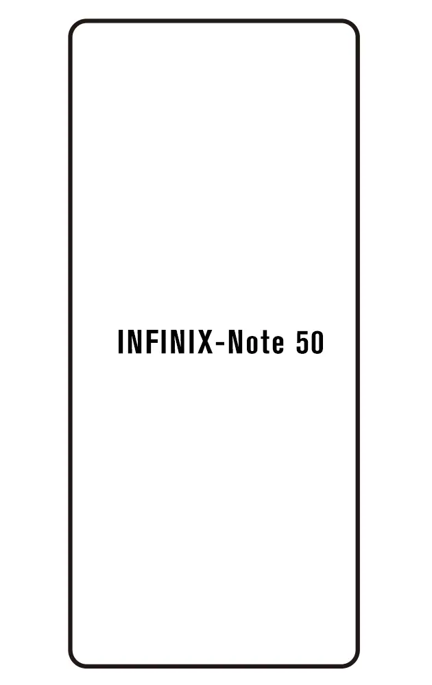 Infinix Note 50 4G Přední Hydrogel ochranná fólie