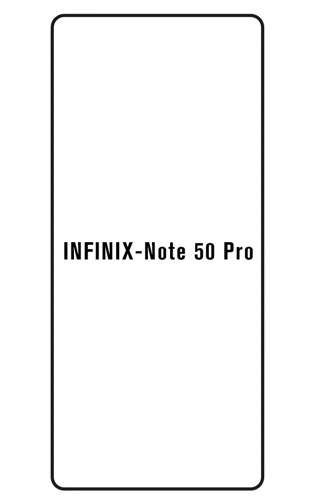 Infinix Note 50 Pro 4G Přední Hydrogel ochranná fólie