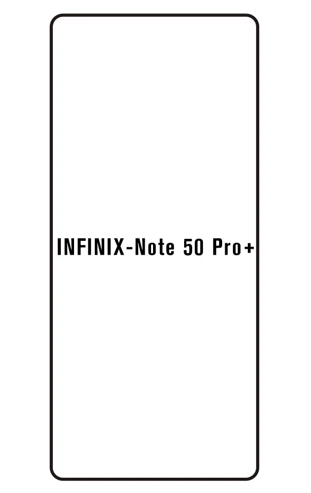 Infinix Note 50 Pro+ 5G Přední Hydrogel ochranná fólie